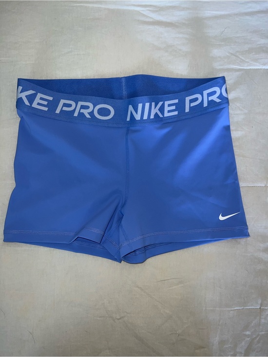 Nike Pants - Nike Pro Light Blue Dri-FIT Compression Shorts